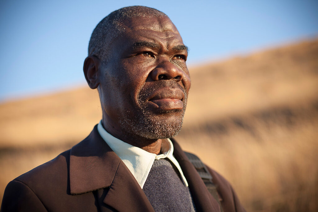 Color portrait of a proud Xhosa man