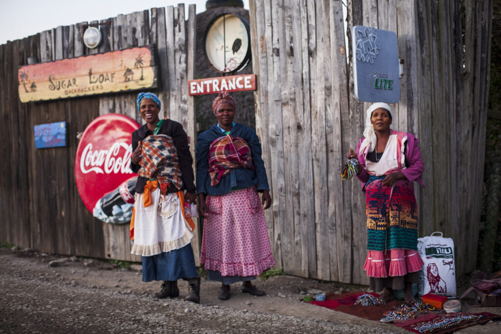 African Bead sellers, Coffee Bay, South Africa