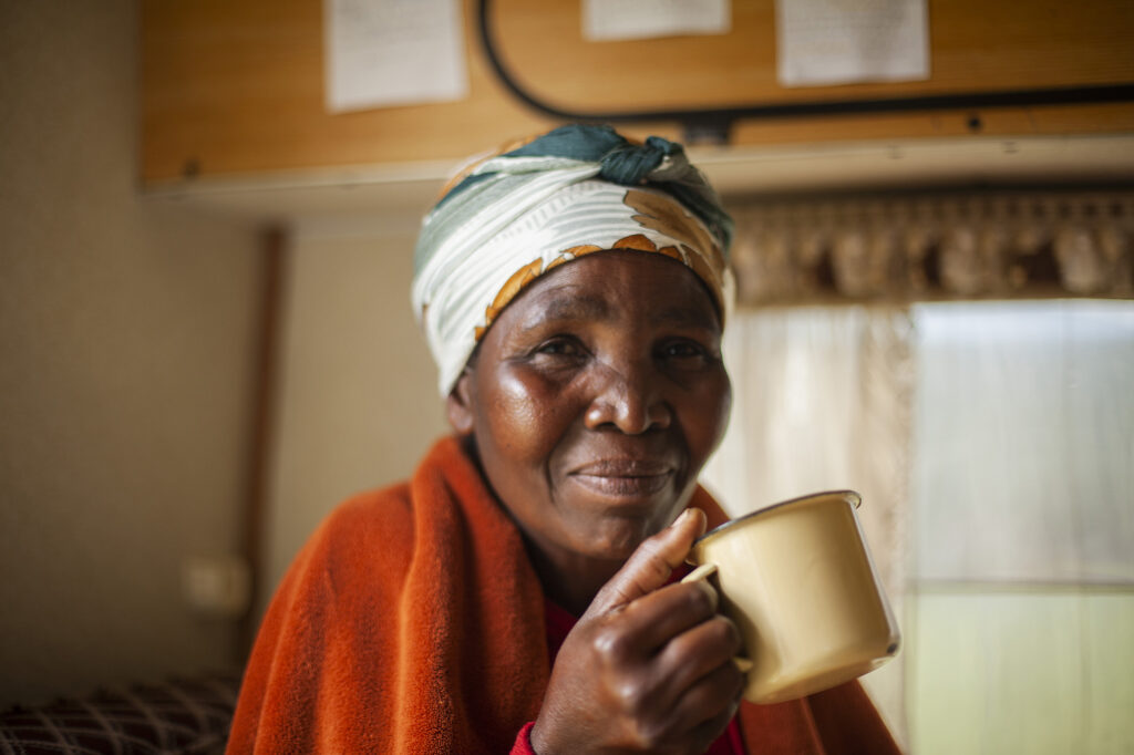 Portrait of an African woman