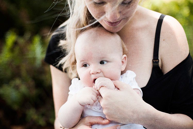 photo of mother and baby