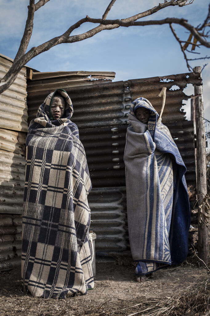 abakhwetha amaXhosa initiation portrait of two Xhosa men