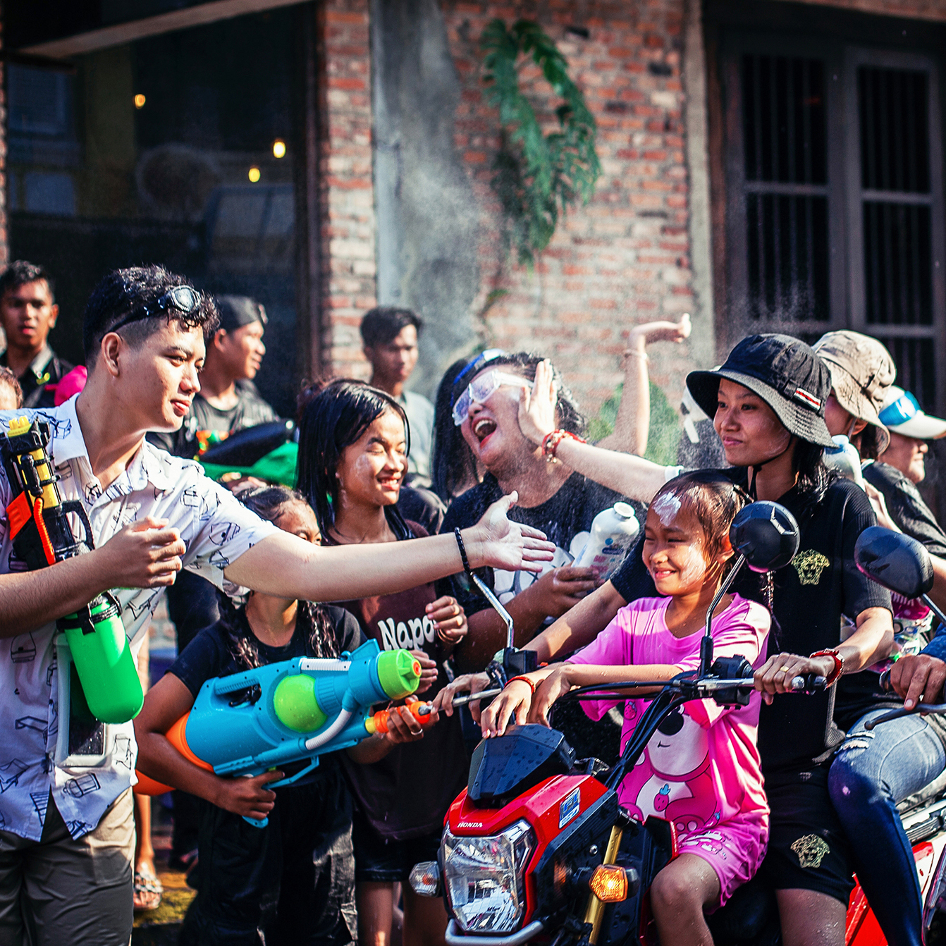 Khmer New Year Water Festival in Kampot